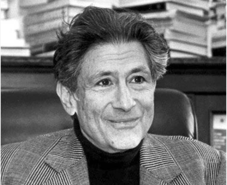 Edward Said (1935 - 2003), tangkap layar dari ibtimes